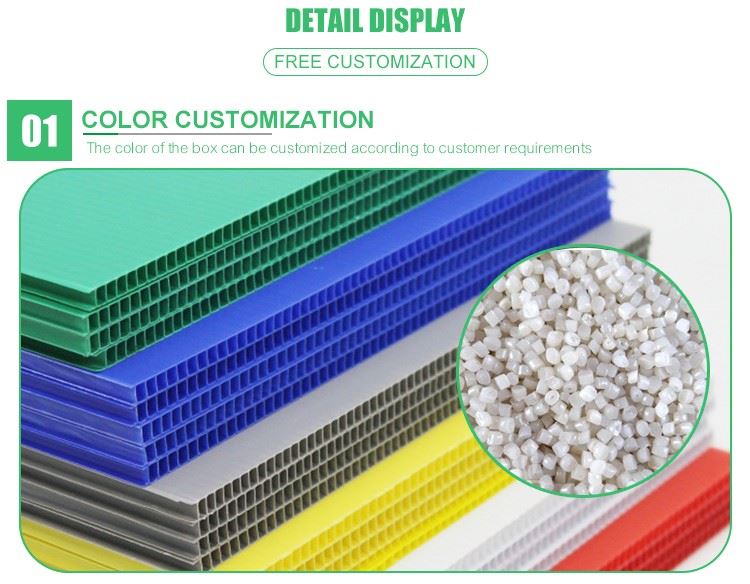 ESD Plastic Corrugated Box Carton Container ESD Plastic Corrugated Box Carton Container