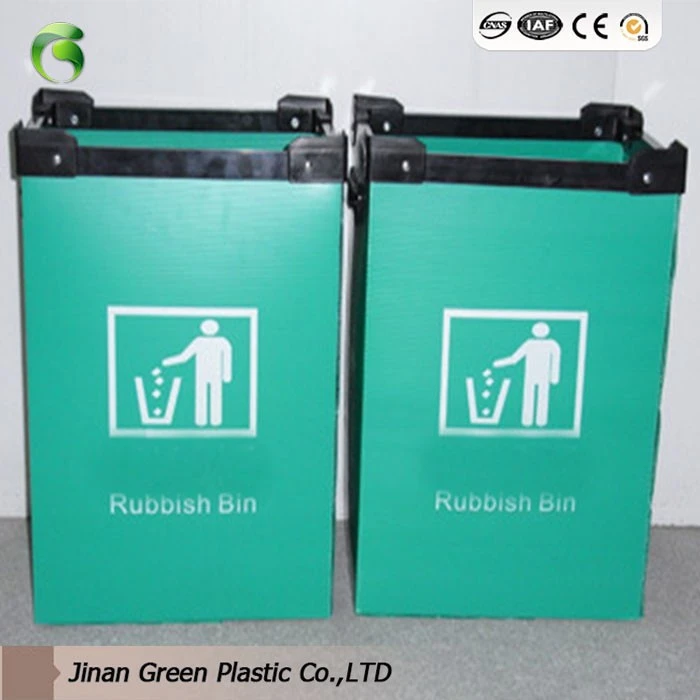 polypropylene trash bin