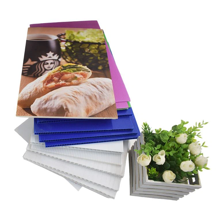 PP Hollow Printed Advertising Board